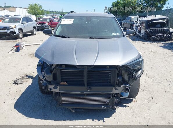 3GKALTEV8LL214733 2020 GMC TERRAIN Gray Widok deski rozdzielczej