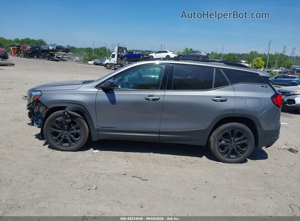 3GKALTEV8LL214733 2020 GMC TERRAIN Gray Widok wnętrza z tyłu