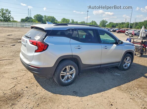 3GKALTEV8LL225473 2020 GMC TERRAIN Silver Rear right
