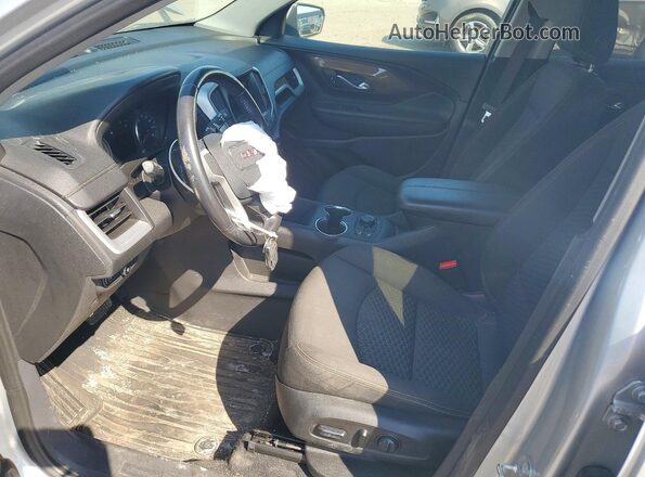 3GKALTEV8LL225473 2020 GMC TERRAIN Silver Front interior view