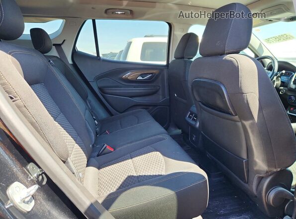 3GKALTEV8LL310071 2020 GMC TERRAIN Black უკანა სავარძლების ხედი