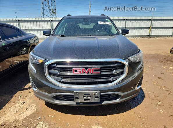 3GKALTEV8LL310071 2020 GMC TERRAIN Black წინა ხედი