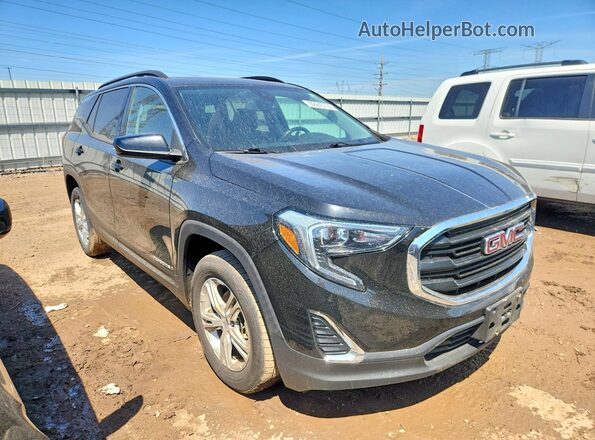 3GKALTEV8LL310071 2020 GMC TERRAIN Black წინა მარჯვენა