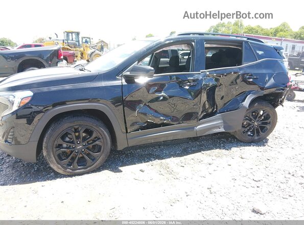 3GKALTEV8ML383619 2021 GMC TERRAIN Black Front view