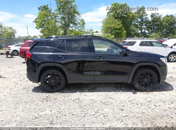 3GKALTEV8ML383619 2021 GMC TERRAIN Black Rear interior view