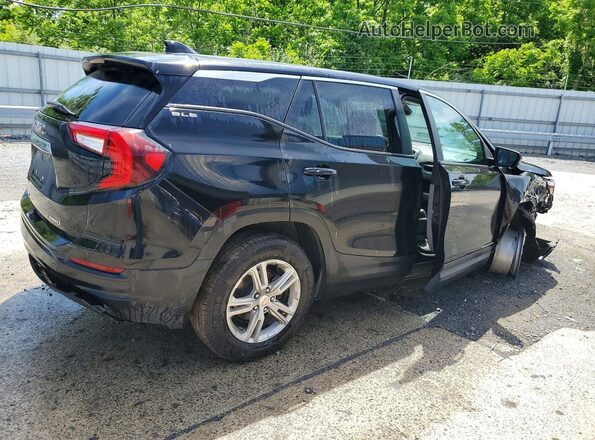 3GKALTEV8NL180148 2022 GMC TERRAIN Black Հետևի աջ
