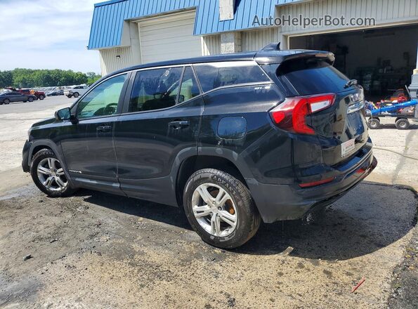 3GKALTEV8NL180148 2022 GMC TERRAIN Black Հետևի ձախ