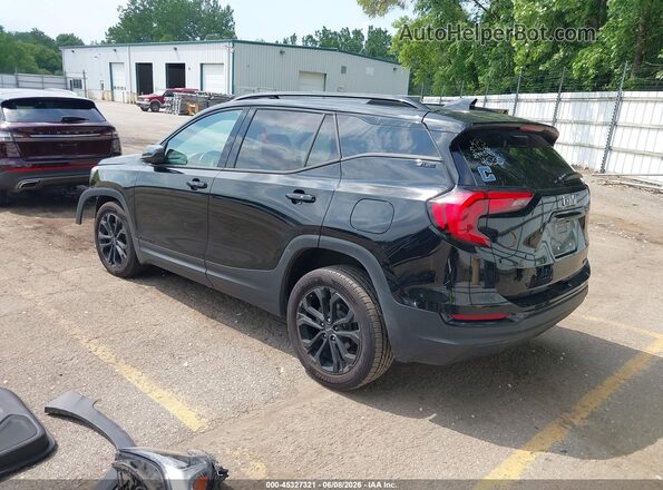 3GKALTEV9KL304035 2019 GMC TERRAIN Черный Задняя левая четверть