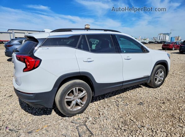 3GKALTEVXKL127883 2019 GMC TERRAIN Белый Задняя правая четверть