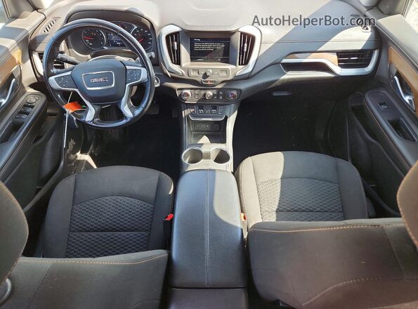 3GKALTEVXKL127883 2019 GMC TERRAIN Белый Вид панели приборов