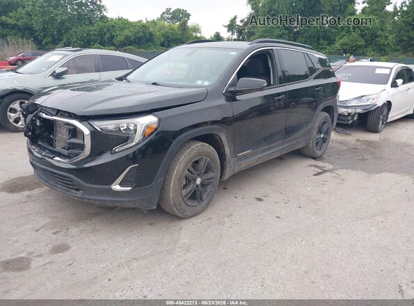 3GKALTEVXKL138267 2019 GMC TERRAIN Black Front left