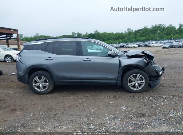 3GKALTEVXKL257369 2019 GMC TERRAIN Gray Widok wnętrza z tyłu