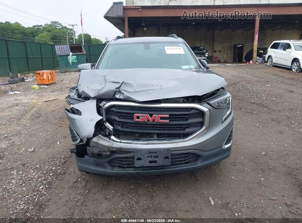 3GKALTEVXKL257369 2019 GMC TERRAIN Gray Widok zestawu wskaźników