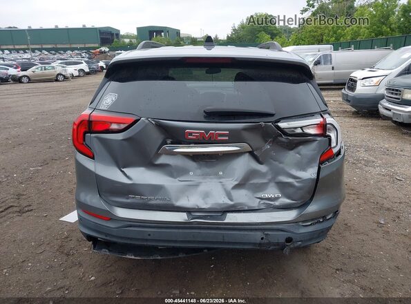 3GKALTEVXKL257369 2019 GMC TERRAIN Gray 