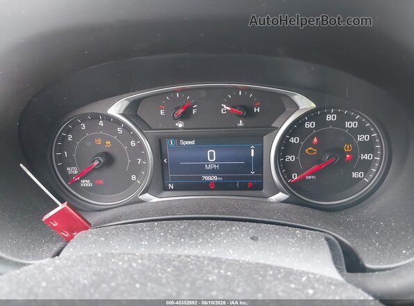 3GKALTEVXKL314900 2019 GMC TERRAIN Red უკანა სავარძლების ხედი