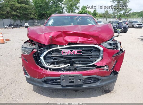 3GKALTEVXKL314900 2019 GMC TERRAIN Red ხელსაწყოთა პანელის ხედი