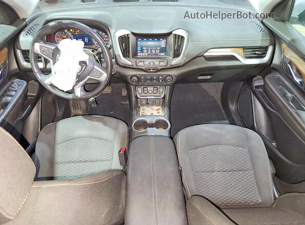 3GKALTEVXLL300867 2020 GMC TERRAIN Silver Առջևի վահանակի տեսք