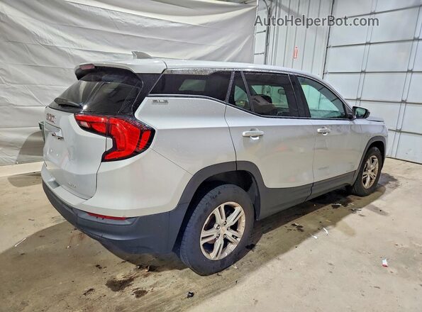 3GKALTEVXLL300867 2020 GMC TERRAIN Silver Հետևի աջ