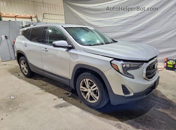 3GKALTEVXLL300867 2020 GMC TERRAIN Silver Առջևի աջ