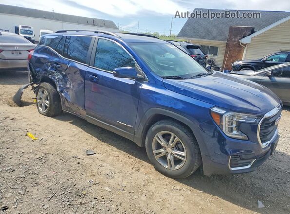 3GKALTEVXNL228345 2022 GMC TERRAIN Blue 