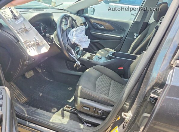 3GKALTEX1KL224679 2019 GMC TERRAIN Charcoal წინა სალონის ხედი