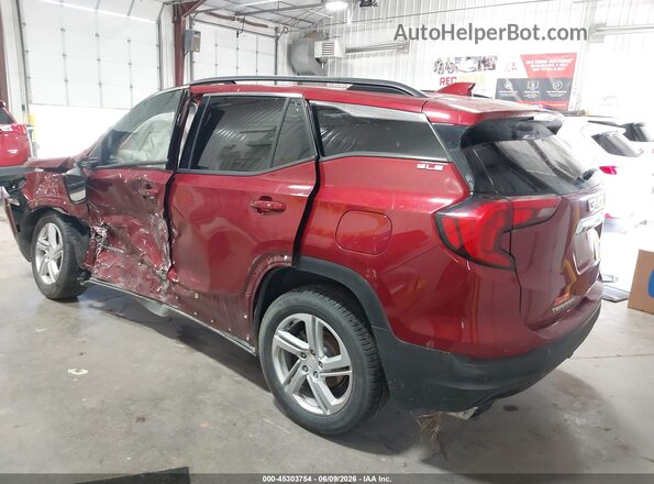 3GKALTEX2JL181758 2018 GMC TERRAIN Red Rear left