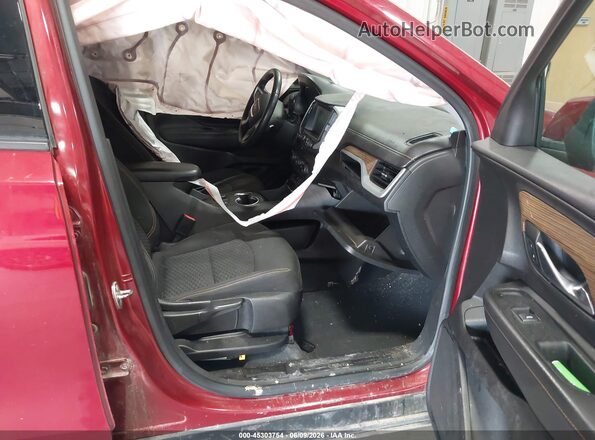 3GKALTEX2JL181758 2018 GMC TERRAIN Red Front interior view
