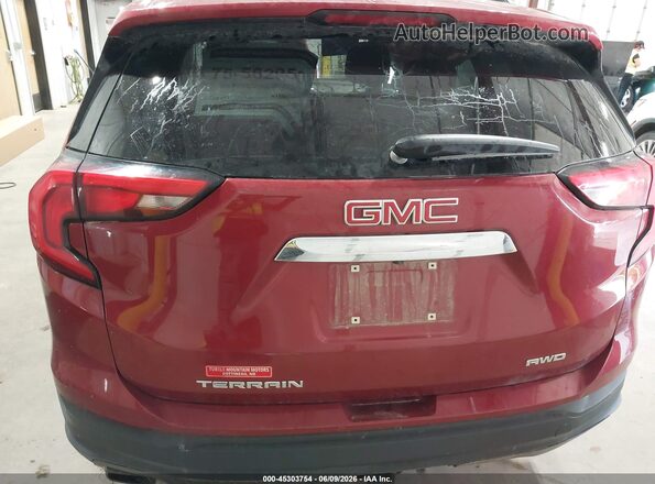 3GKALTEX2JL181758 2018 GMC TERRAIN Red 