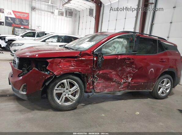 3GKALTEX2JL181758 2018 GMC TERRAIN Red 360 interior view