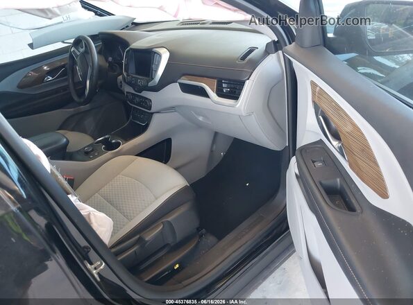 3GKALTEX2KL263751 2019 GMC TERRAIN Black Widok wnętrza z przodu