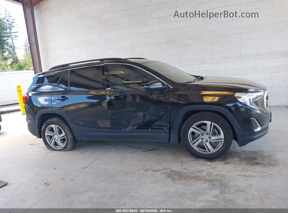 3GKALTEX2KL263751 2019 GMC TERRAIN Black Widok wnętrza z tyłu