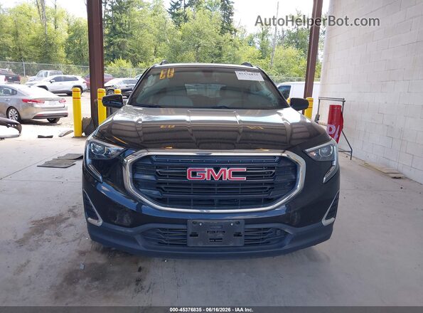 3GKALTEX2KL263751 2019 GMC TERRAIN Black Widok zestawu wskaźników