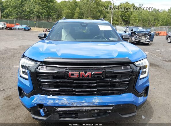 3GKALUEG0SL194418 2025 GMC TERRAIN Синий Вид щитка приборов