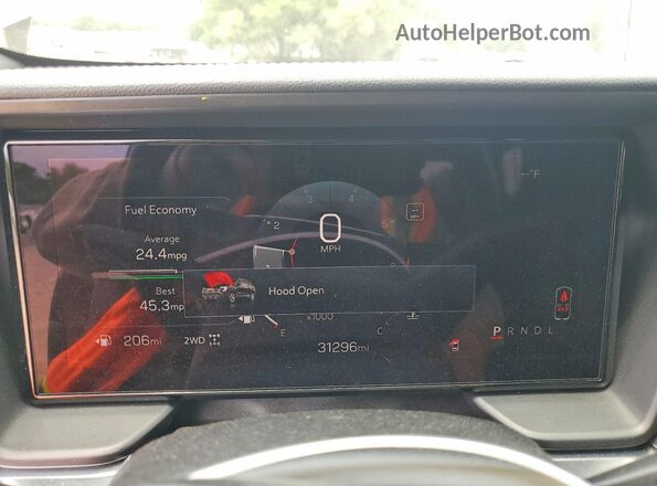 3GKALUEG0SL303766 2025 GMC TERRAIN Gray ხელსაწყოთა პანელის ხედი