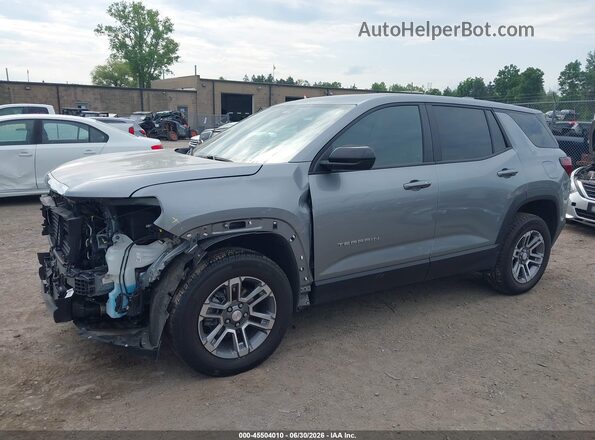 3GKALUEG0TL227936 2026 GMC TERRAIN Gray Առջևի ձախ երեք քառորդ տեսարան