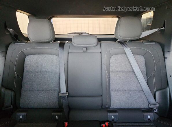 3GKALUEG2SL309049 2025 GMC TERRAIN White უკანა სავარძლების ხედი