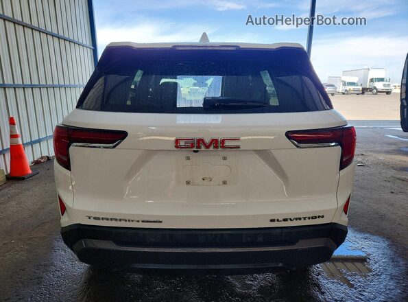 3GKALUEG2SL309049 2025 GMC TERRAIN White უკანა ხედი