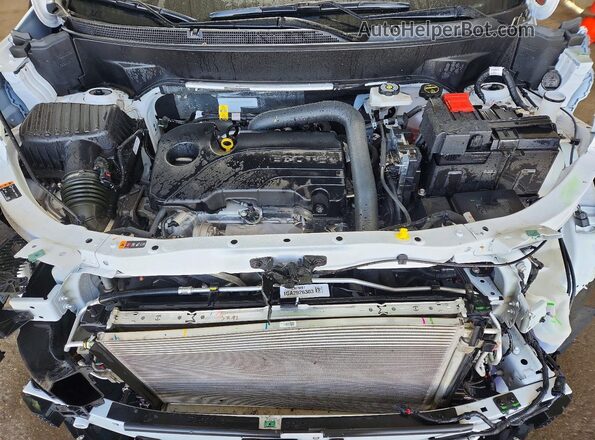 3GKALUEG2SL309049 2025 GMC TERRAIN White ძრავის განყოფილების ხედი