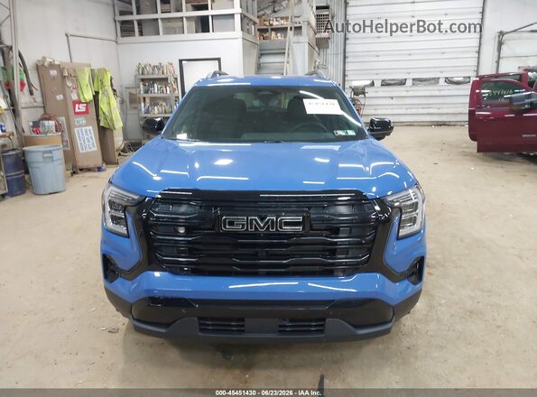 3GKALUEG6TL295965 2026 GMC TERRAIN Синий Вид щитка приборов