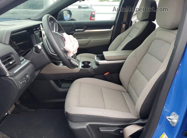 3GKALUEG7SL274993 2025 GMC TERRAIN Blue Widok wnętrza z przodu