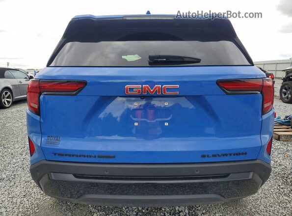 3GKALUEG7SL274993 2025 GMC TERRAIN Blue Widok z tyłu