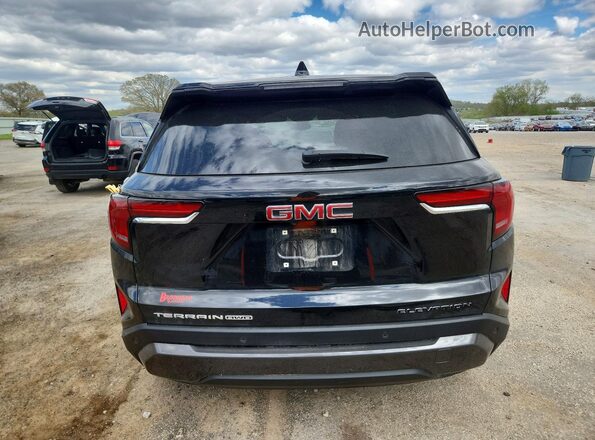 3GKALUEG7SL325229 2025 GMC TERRAIN Black Հետևի տեսք