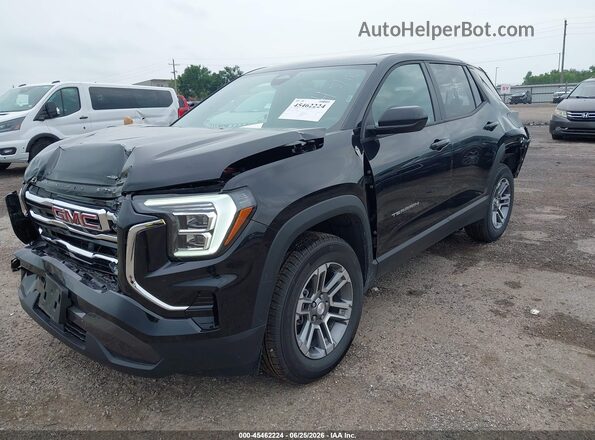 3GKALUEG8TL414289 2026 GMC TERRAIN Black წინა მარცხენა ხედი სამი მეოთხედიდან