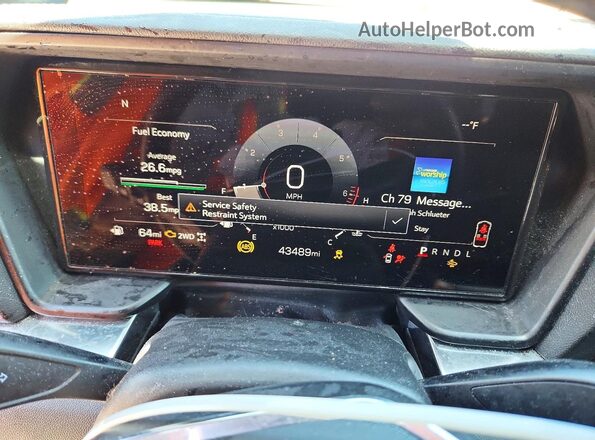 3GKALUEG9TL143677 2026 GMC TERRAIN Black Instrument cluster view