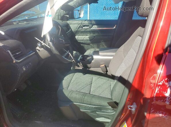 3GKALUEGXSL186908 2025 GMC TERRAIN Red Widok wnętrza z przodu