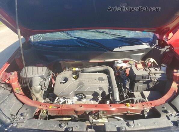 3GKALUEGXSL186908 2025 GMC TERRAIN Red Widok komory silnika