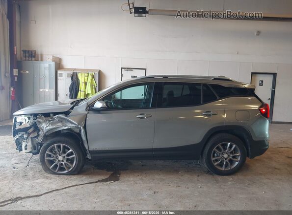 3GKALVEG0PL202966 2023 GMC TERRAIN Silver Սալոնի 360 աստիճան տեսք