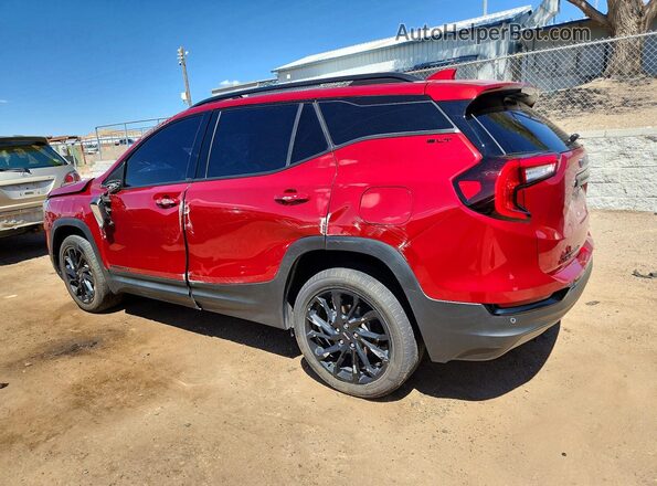 3GKALVEG2RL123219 2024 GMC TERRAIN Red Trasero izquierdo
