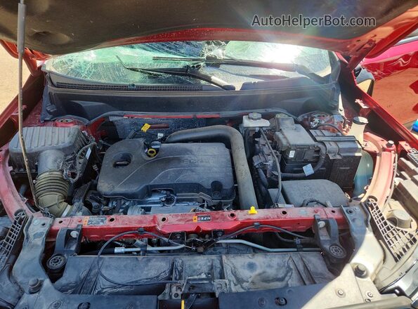 3GKALVEG2RL123219 2024 GMC TERRAIN Red Vista interior trasera