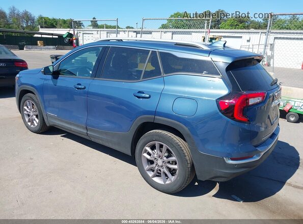 3GKALVEG4RL117339 2024 GMC TERRAIN Blue Rear left